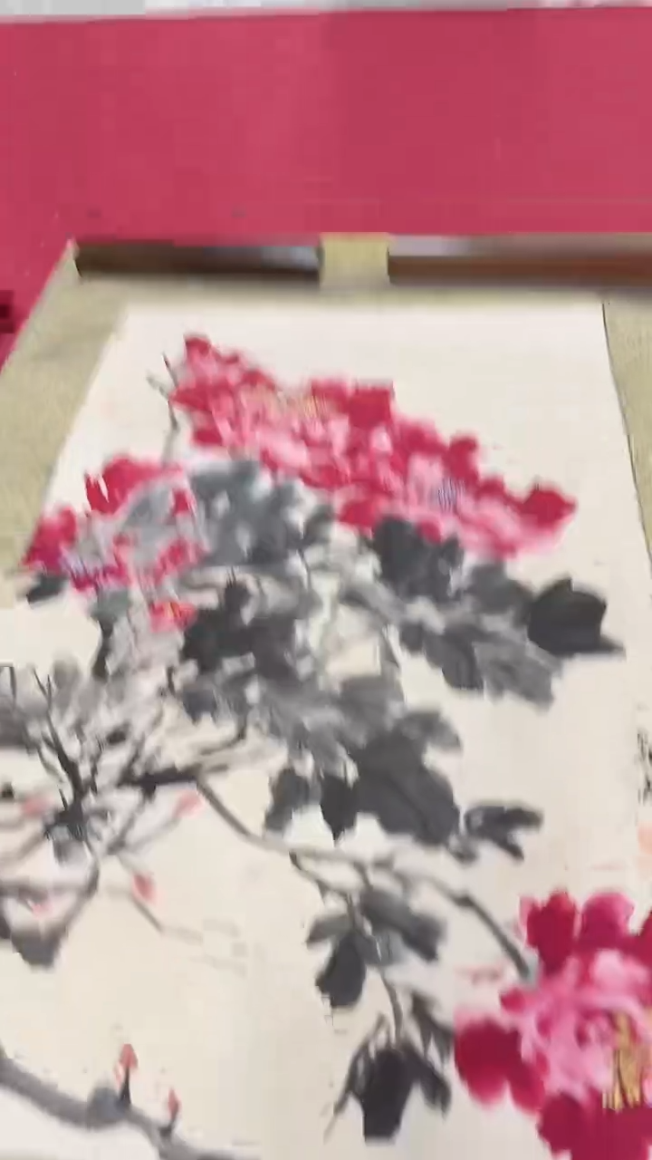 书法12-31-16王老师3平尺国画作品  lz