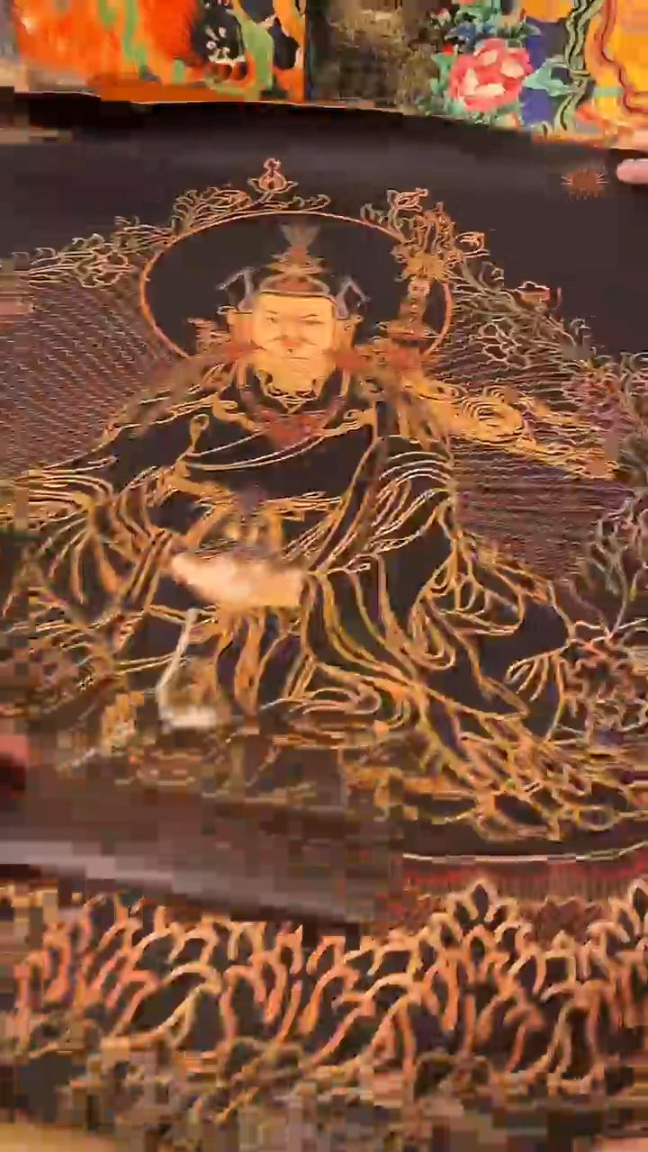 装裱画精美唐卡tk16072