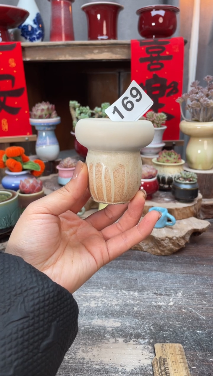 【闪购商品】摆件微瑕164知木小芳花盆