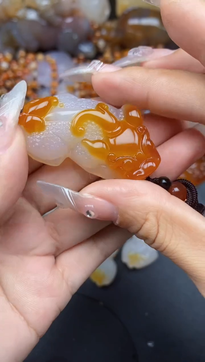 【闪购商品】玛瑙/玉髓颈饰未镶嵌ll