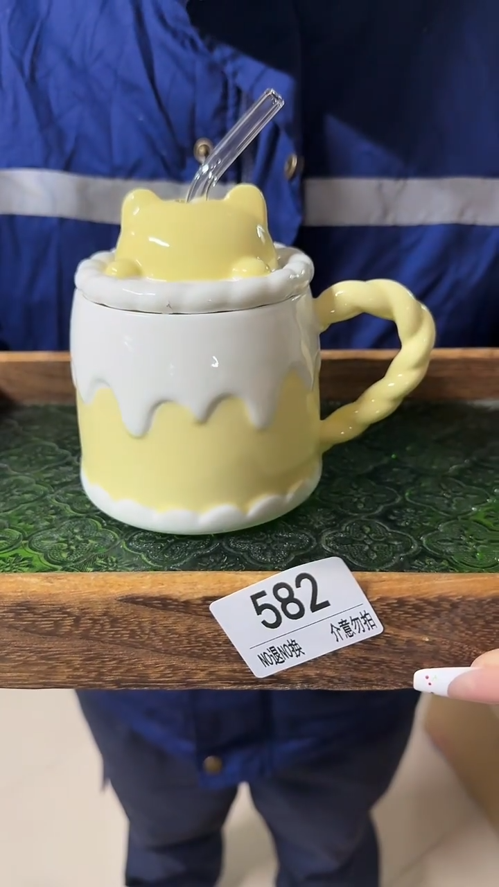 陶瓷手柄款微瑕四单包邮582