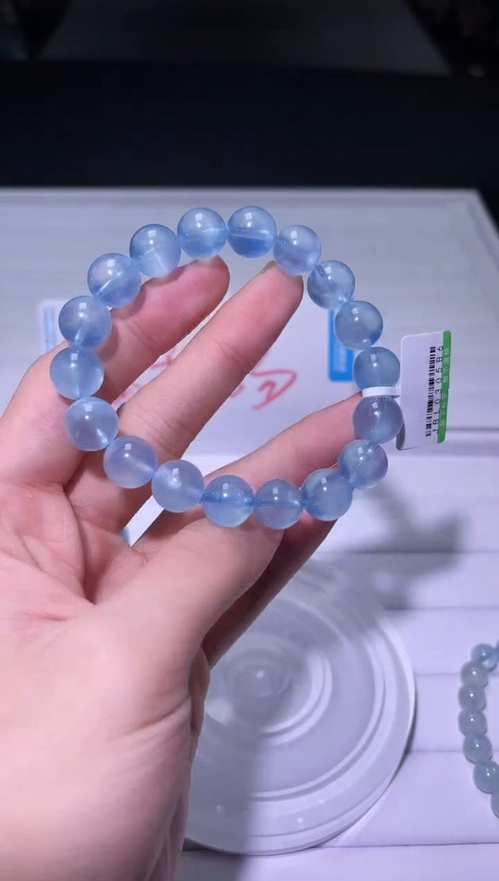 1海蓝宝石（处理）X034-海蓝宝单圈-多样性发其一