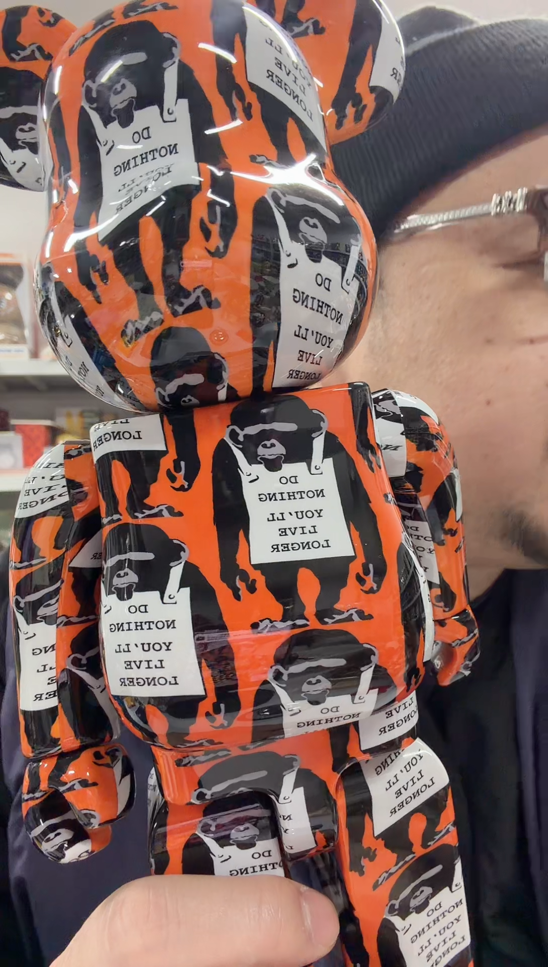 动态1班克西挂牌猴子400%缺100%氧化盒子