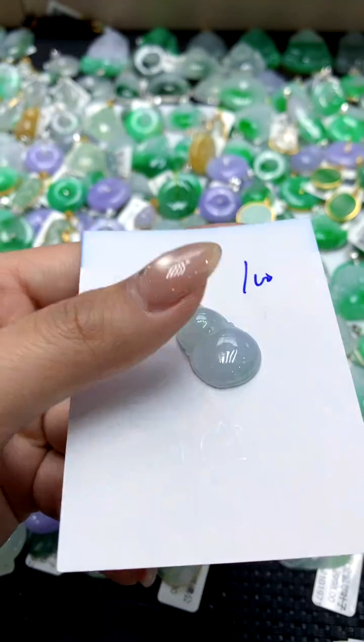 【闪购商品】翡翠颈饰18K金镶嵌11111111111111111