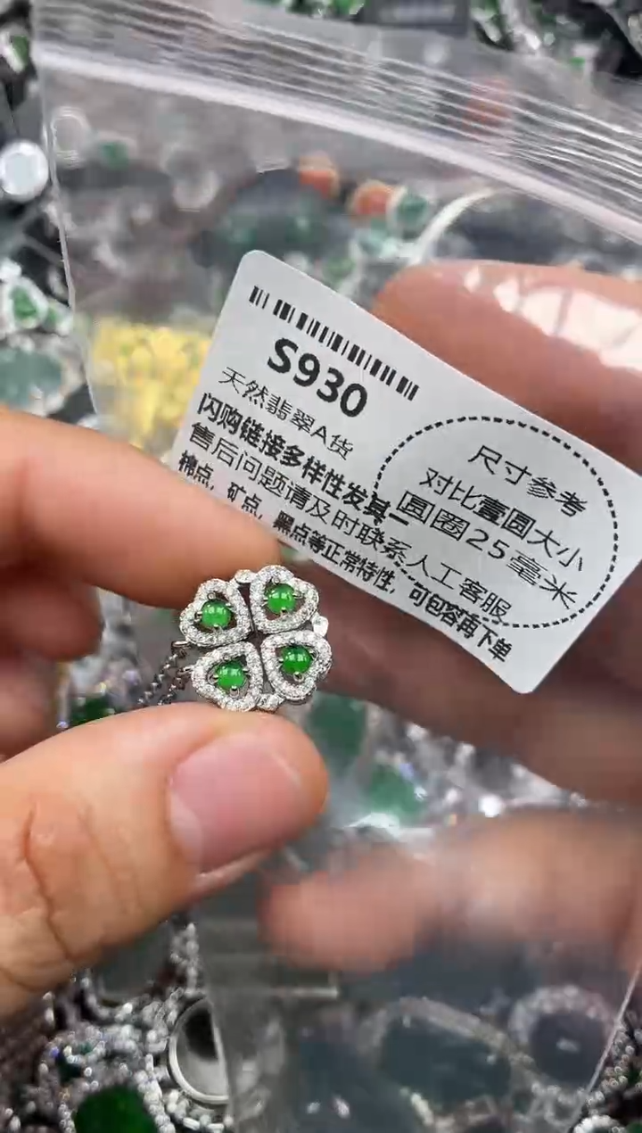 颈饰未镶嵌翡翠S930项链