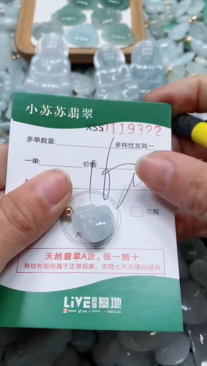 【闪购商品】翡翠颈饰未镶嵌闪购商品0119322