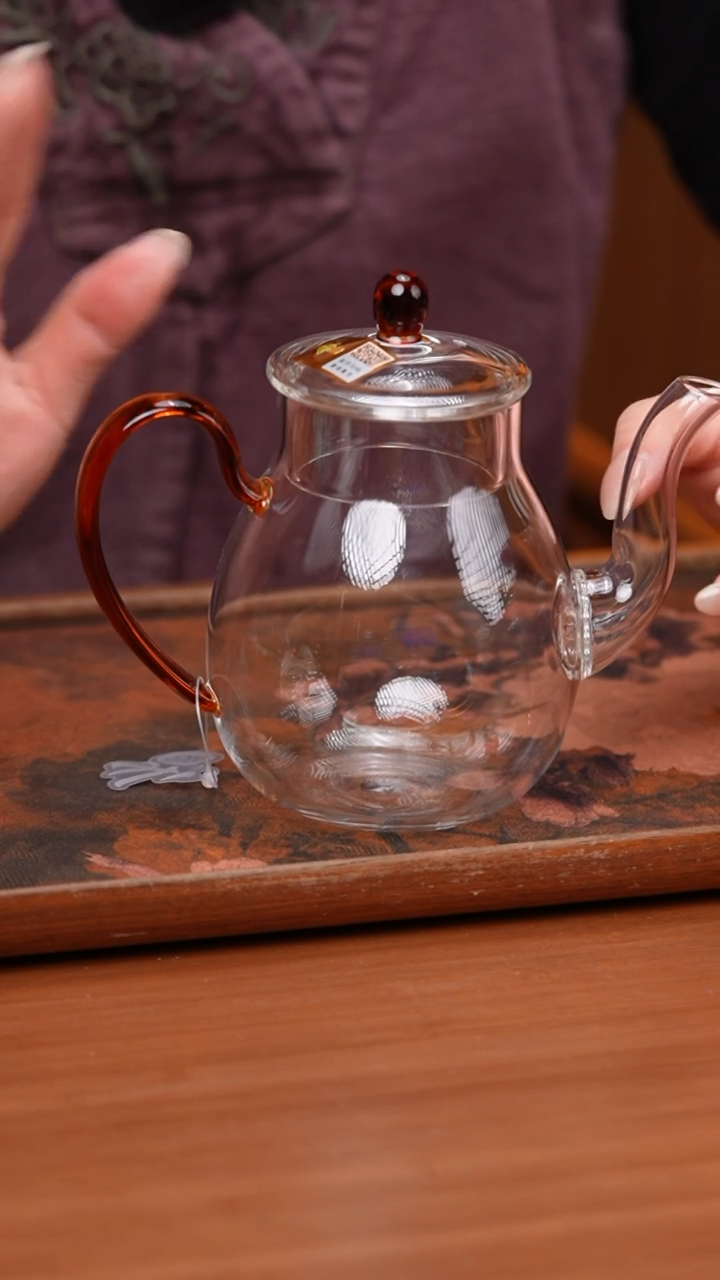 【闪购商品】禾器/晶彩云仕壶/琥珀色