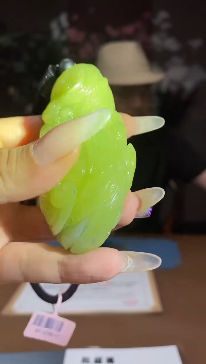 和田玉未镶嵌颈饰A983