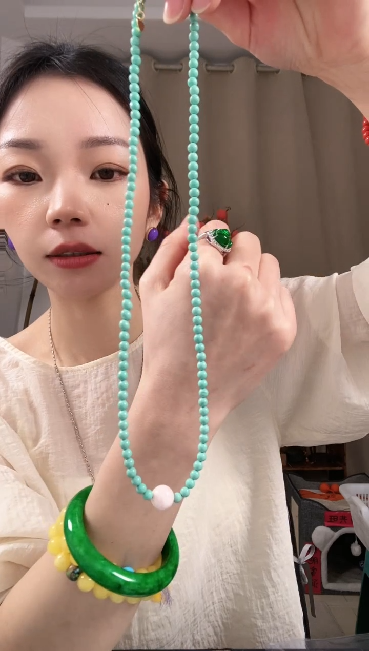 【闪购商品】琥珀颈饰未镶嵌E644EEEEE