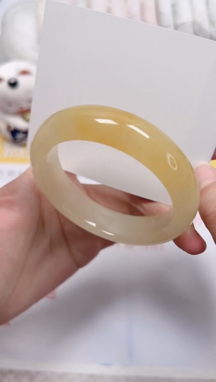 石英质玉手镯未镶嵌a155-55.8