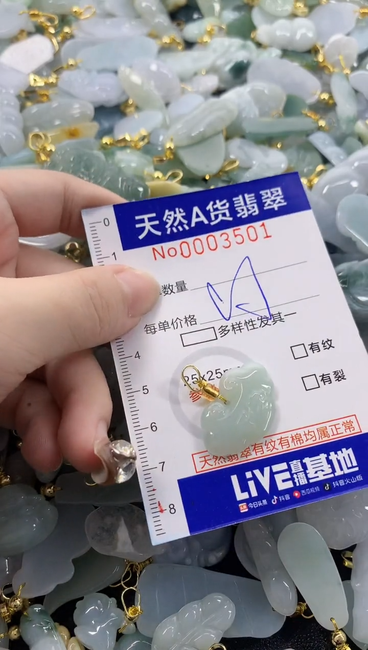 颈饰未镶嵌翡翠天然A货翡翠
