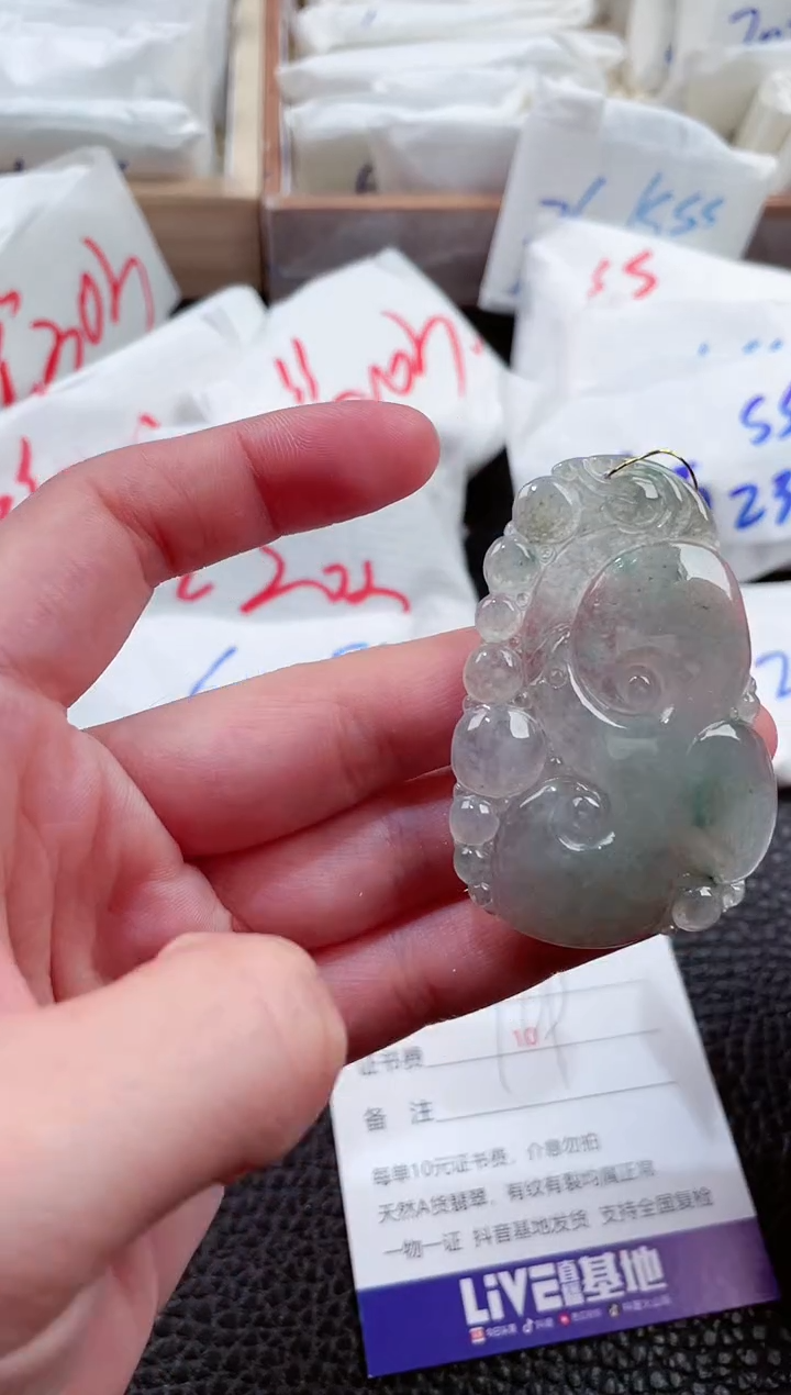 【闪购商品】翡翠颈饰未镶嵌00009515