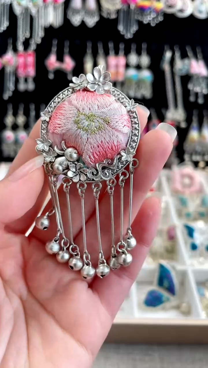 【闪购商品】织绣非遗刺绣饰品