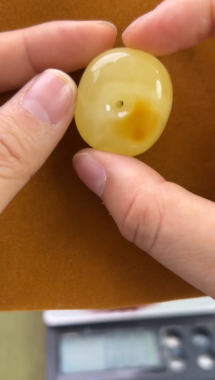 裸石琥珀未镶嵌琥珀蜜蜡吊坠