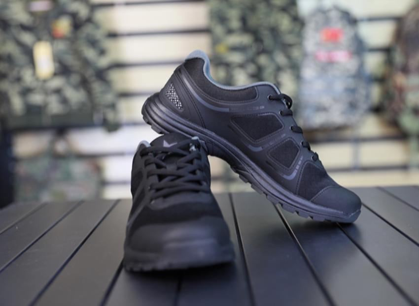 户外体能春秋夏季男士黑色透气防滑跑鞋体能训练鞋