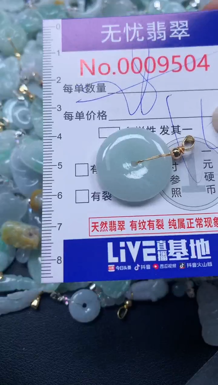 颈饰未镶嵌翡翠9504
