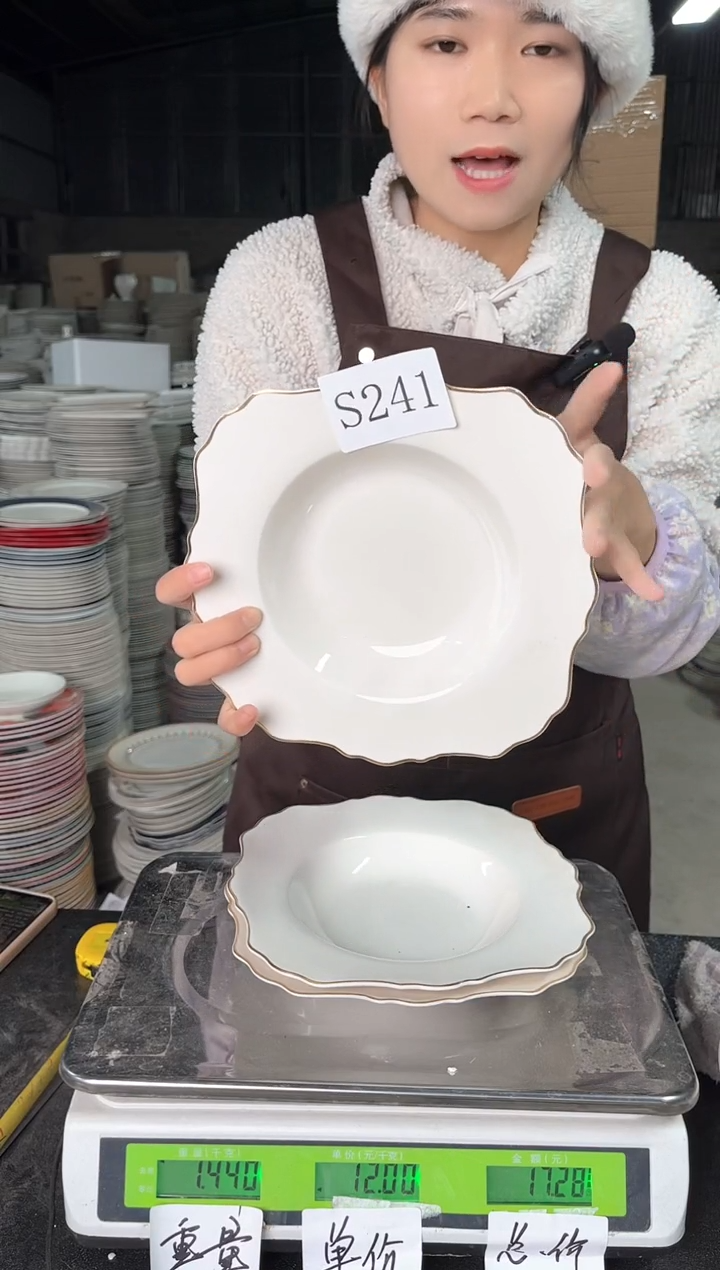 【闪购商品】瓷S241  8.5寸  3个