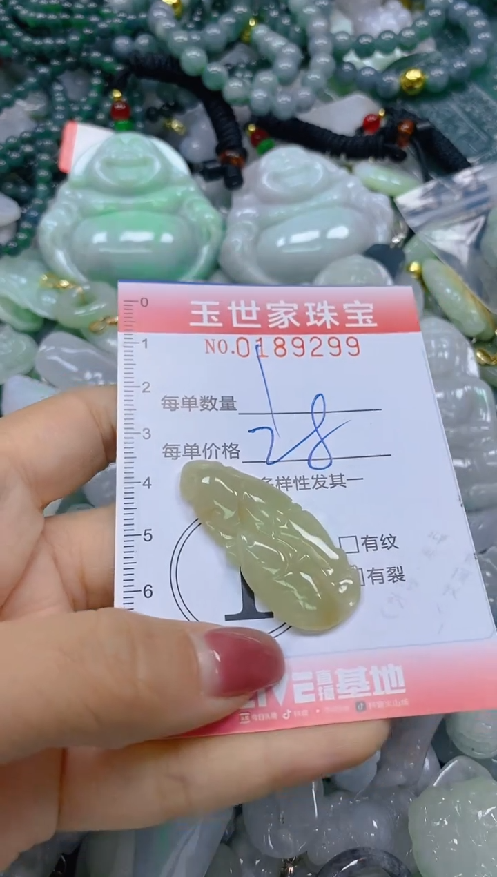 【闪购商品】翡翠颈饰未镶嵌闪购0189299