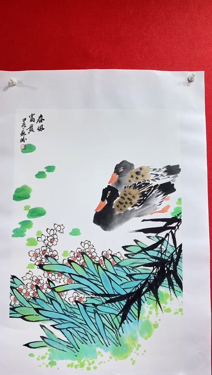 【闪购商品】国画SP雷苏盼老师作品