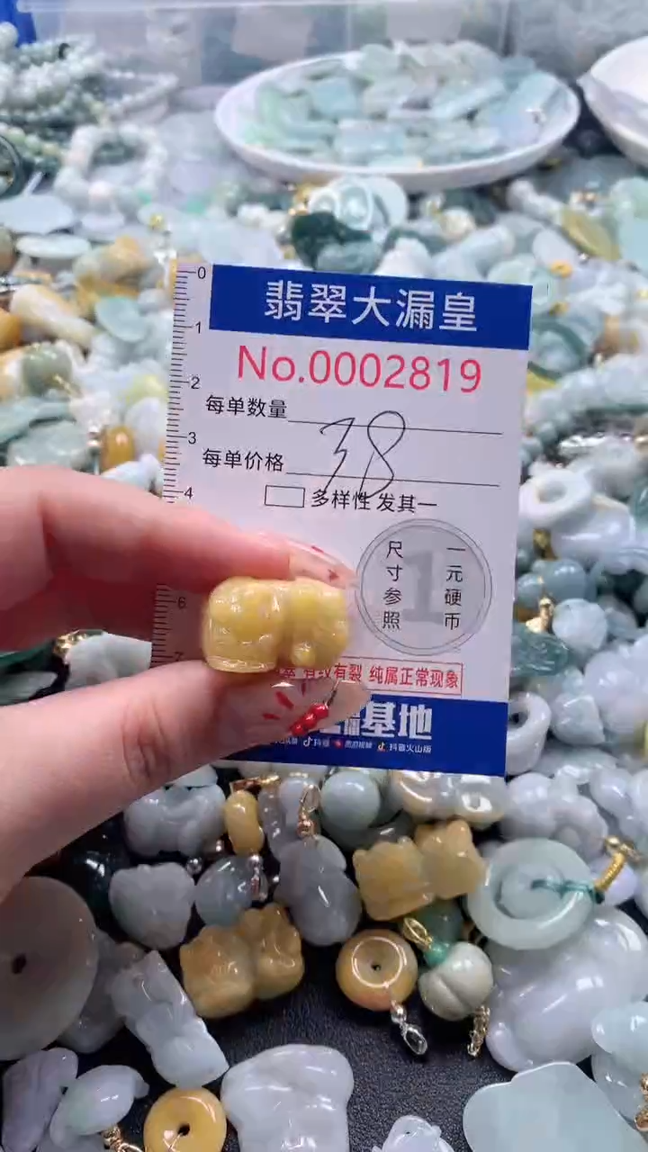 【闪购商品】翡翠吊坠(不含链)未镶嵌2819