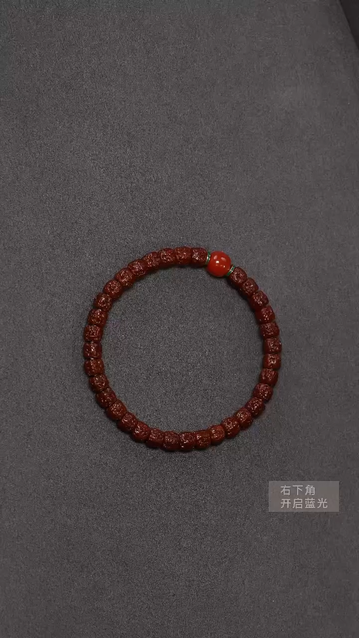 金刚菩提手串6mm+佛手单圈套装33