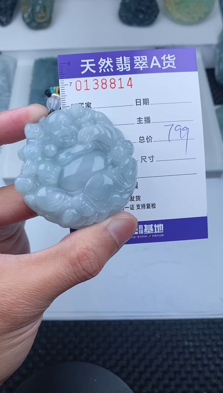 【闪购商品】翡翠颈饰未镶嵌       814