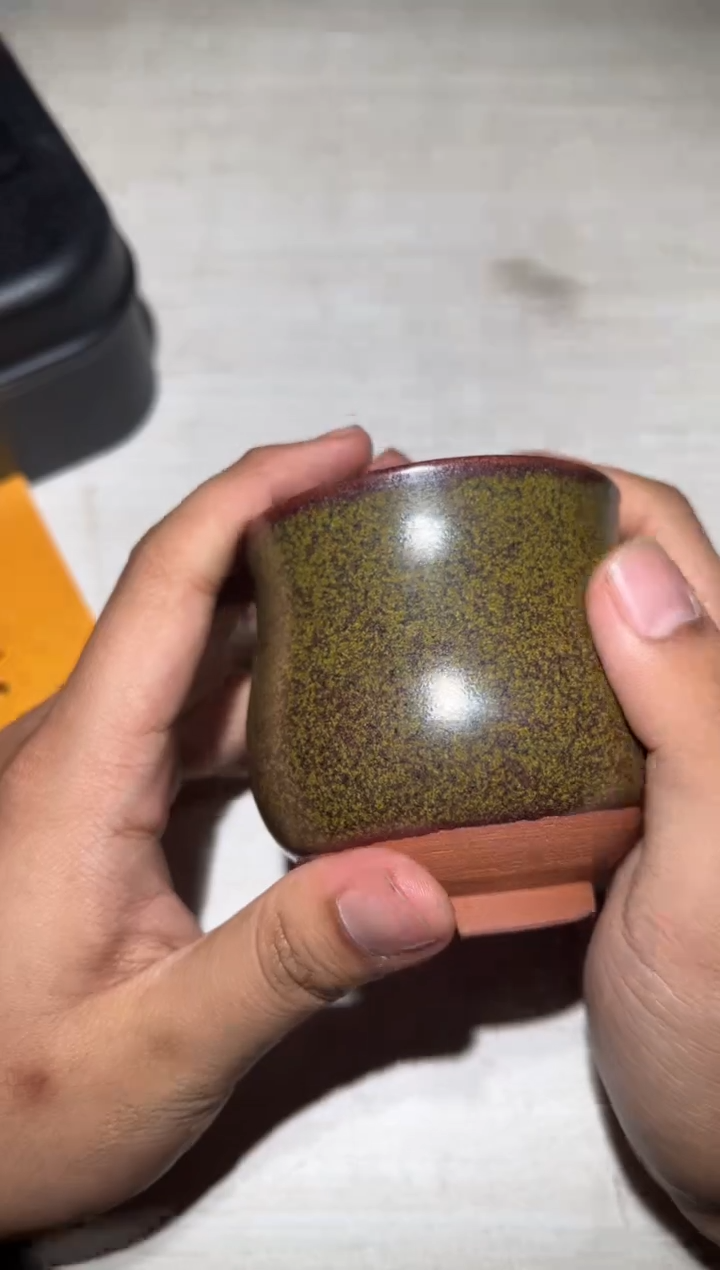 【闪购商品】茶盏4@建窑建盏金长兴