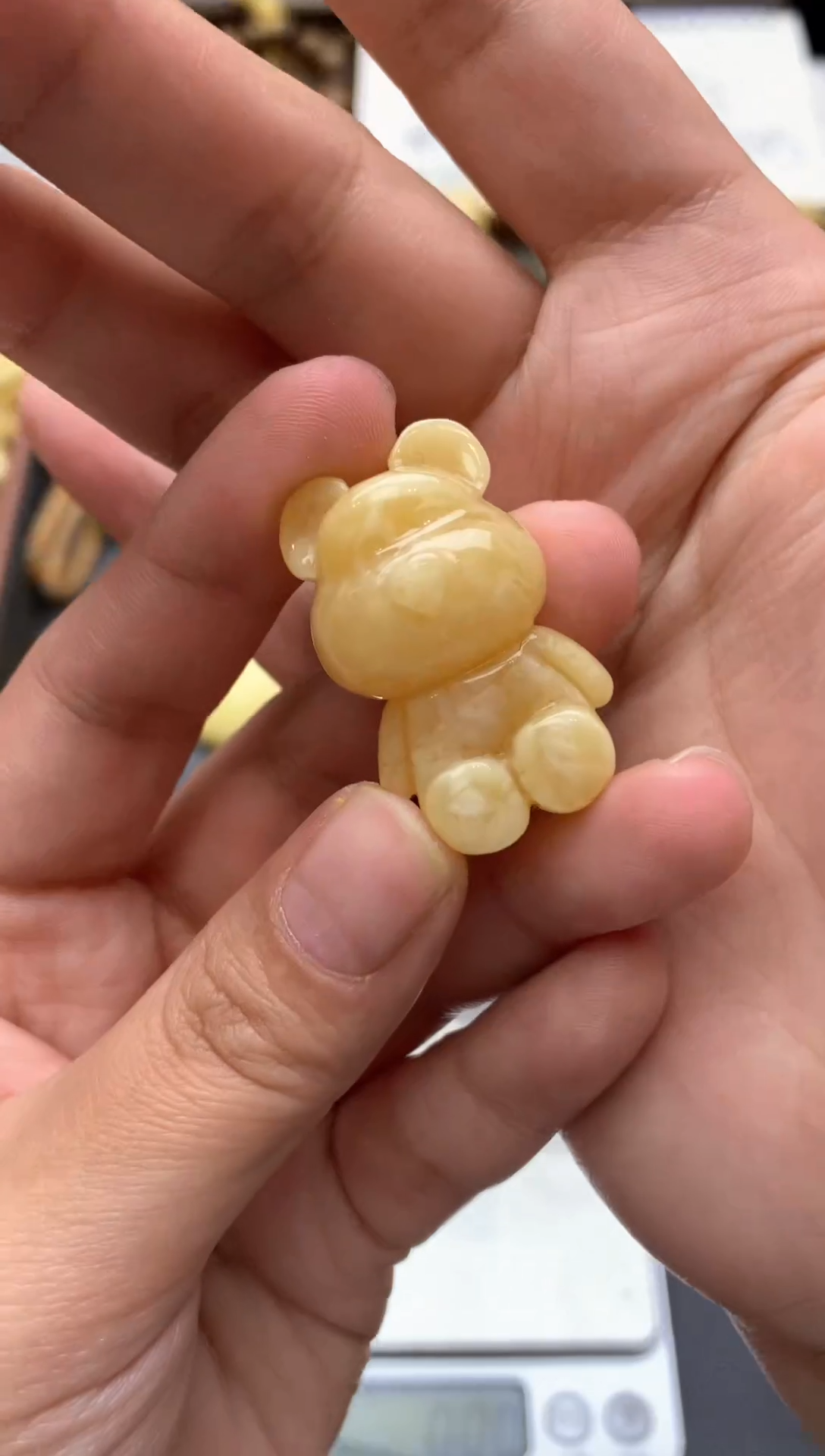 【闪购商品】琥珀珠宝奇石未镶嵌106琥珀蜜蜡花粉