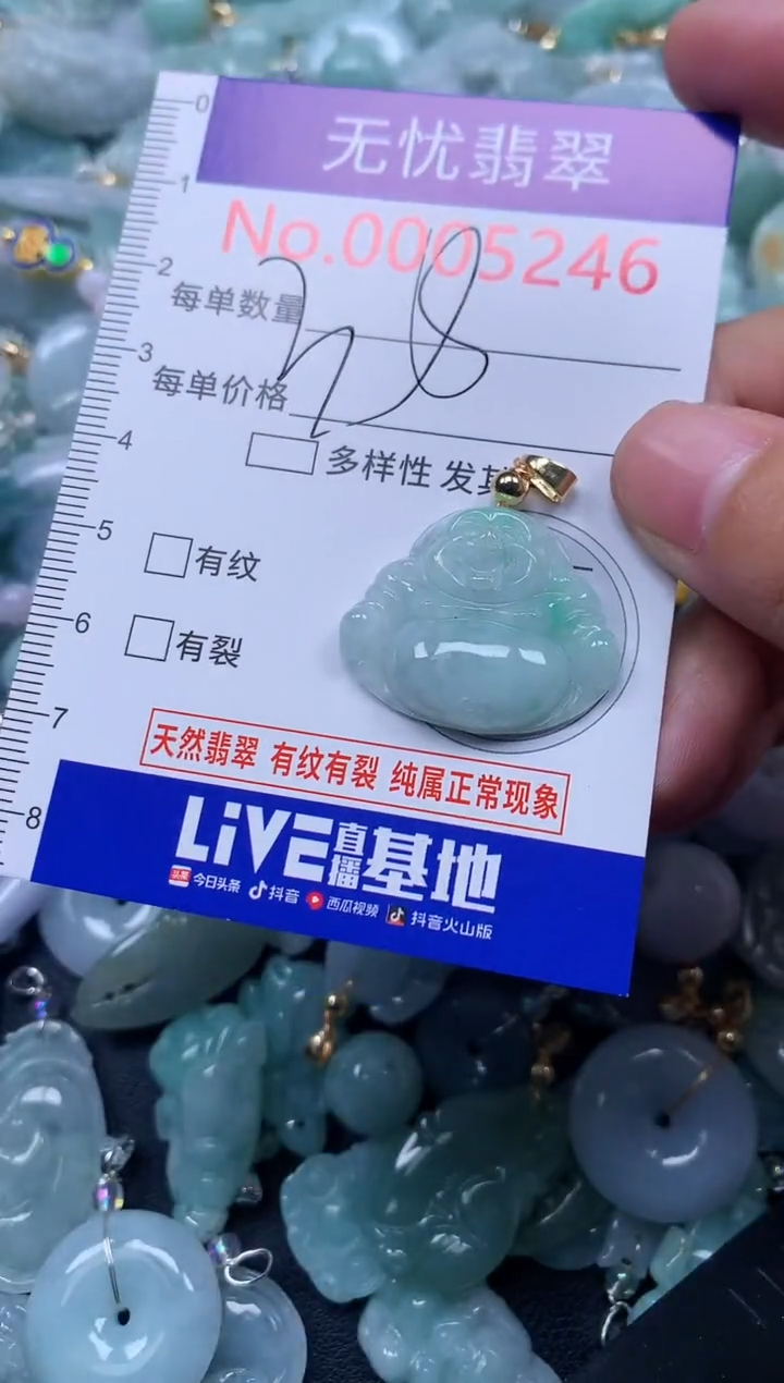 颈饰未镶嵌翡翠5246