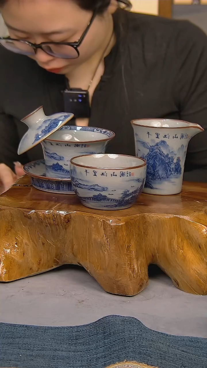 【闪购商品】3件套陶瓷茶具家用简装系列