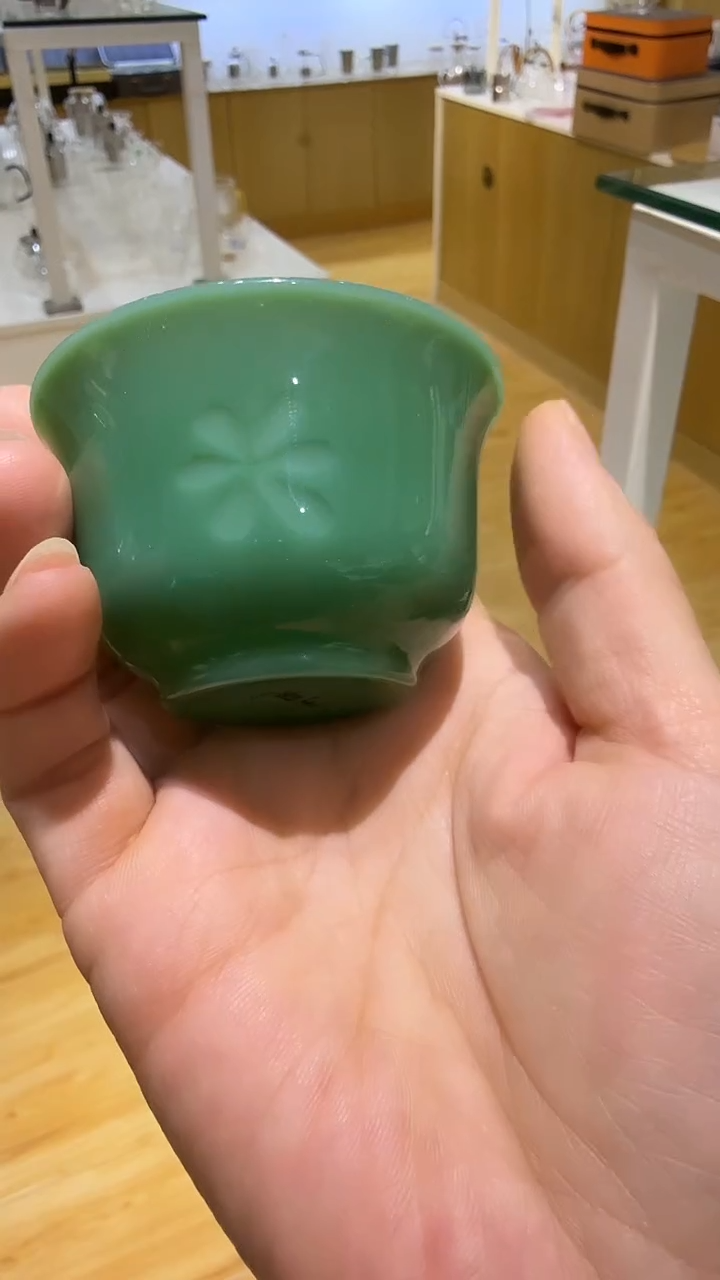 玉见玲珑玉料高硼硅主人杯