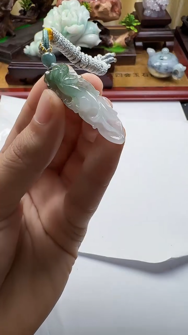 吊坠(不含链)未镶嵌翡翠1