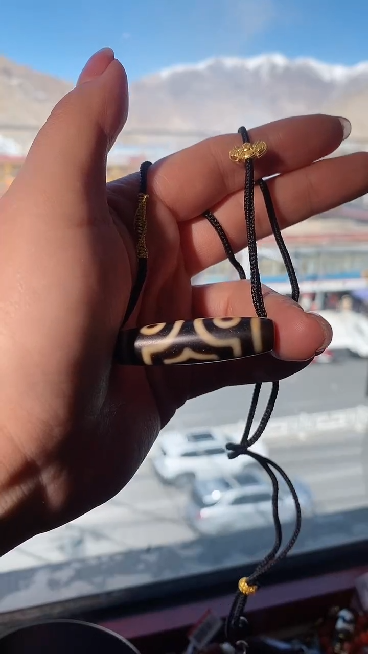 【闪购商品】玛瑙/玉髓项链未镶嵌三眼项链