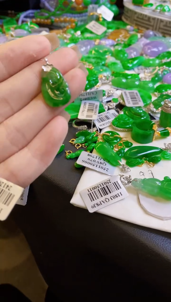 【闪购商品】定制翡翠18K金镶嵌如意