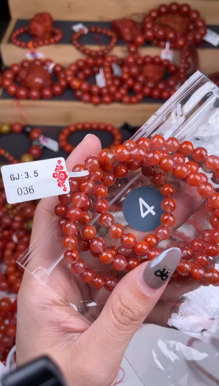 【闪购商品】南红玛瑙珠宝奇石未镶嵌4-6+