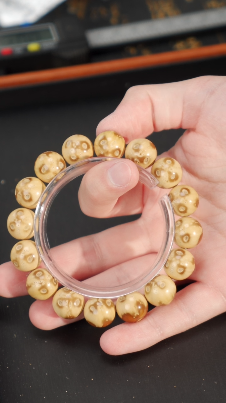 【闪购商品】紫金鼠手串紫金鼠熊猫光珠14