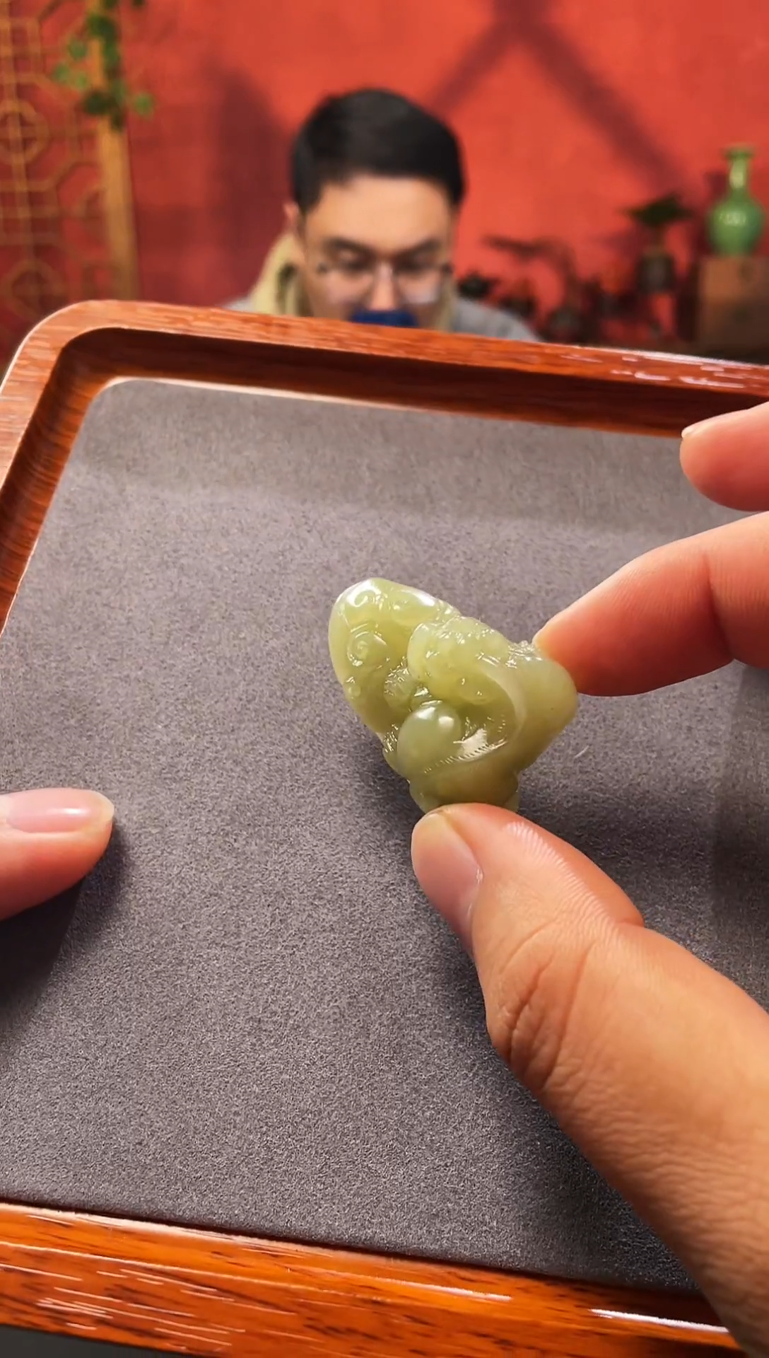 吊坠(赠链)未镶嵌和田玉貔貅