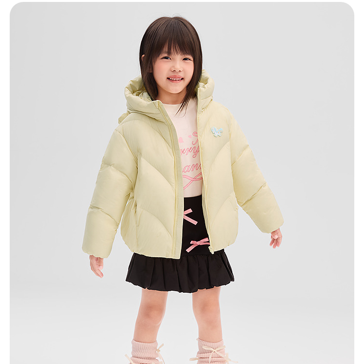 2025时尚童趣男女童新款短款羽绒服T250246302K