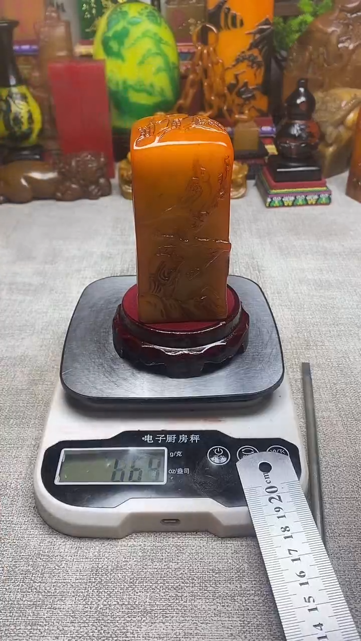 寿山石印石纯天然石料