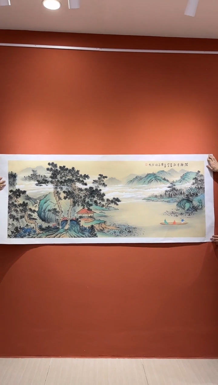 【闪购商品】国画郑乐华绘画手绘作品9-29