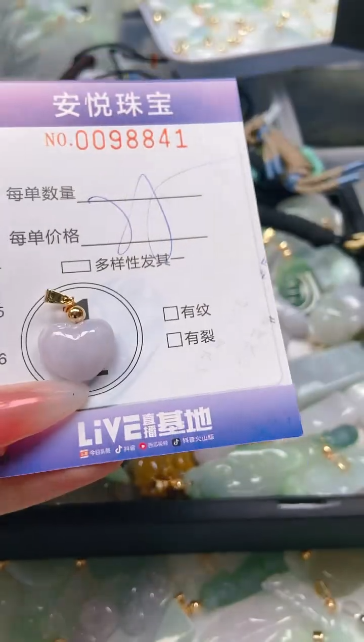 【闪购商品】翡翠颈饰未镶嵌闪购0098841