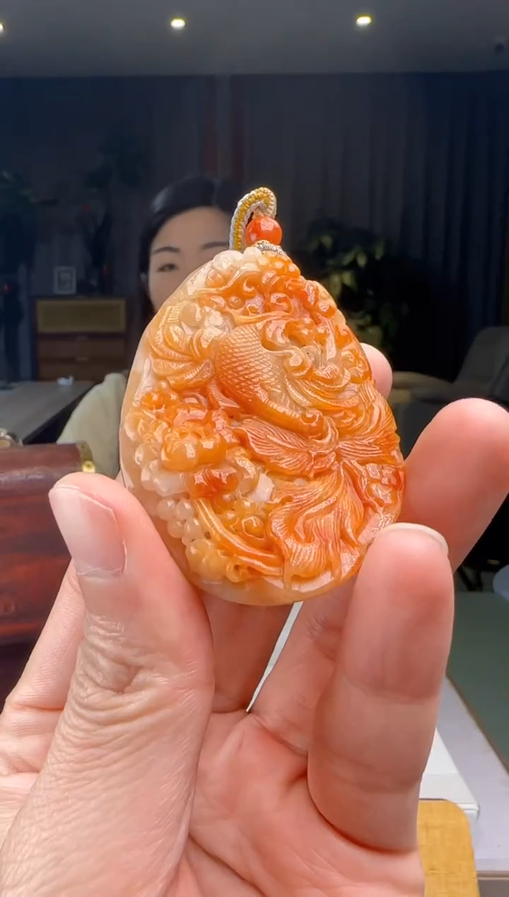 【闪购商品】翡翠吊坠(不含链)未镶嵌DY@@960Q7J03252