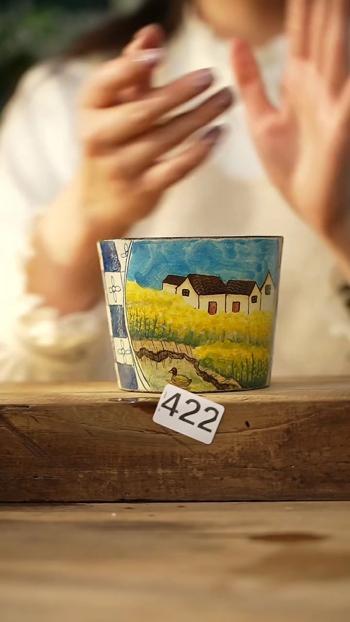 【闪购商品】瓷片新品！设计师手作款柴烧动物系列 迷糊