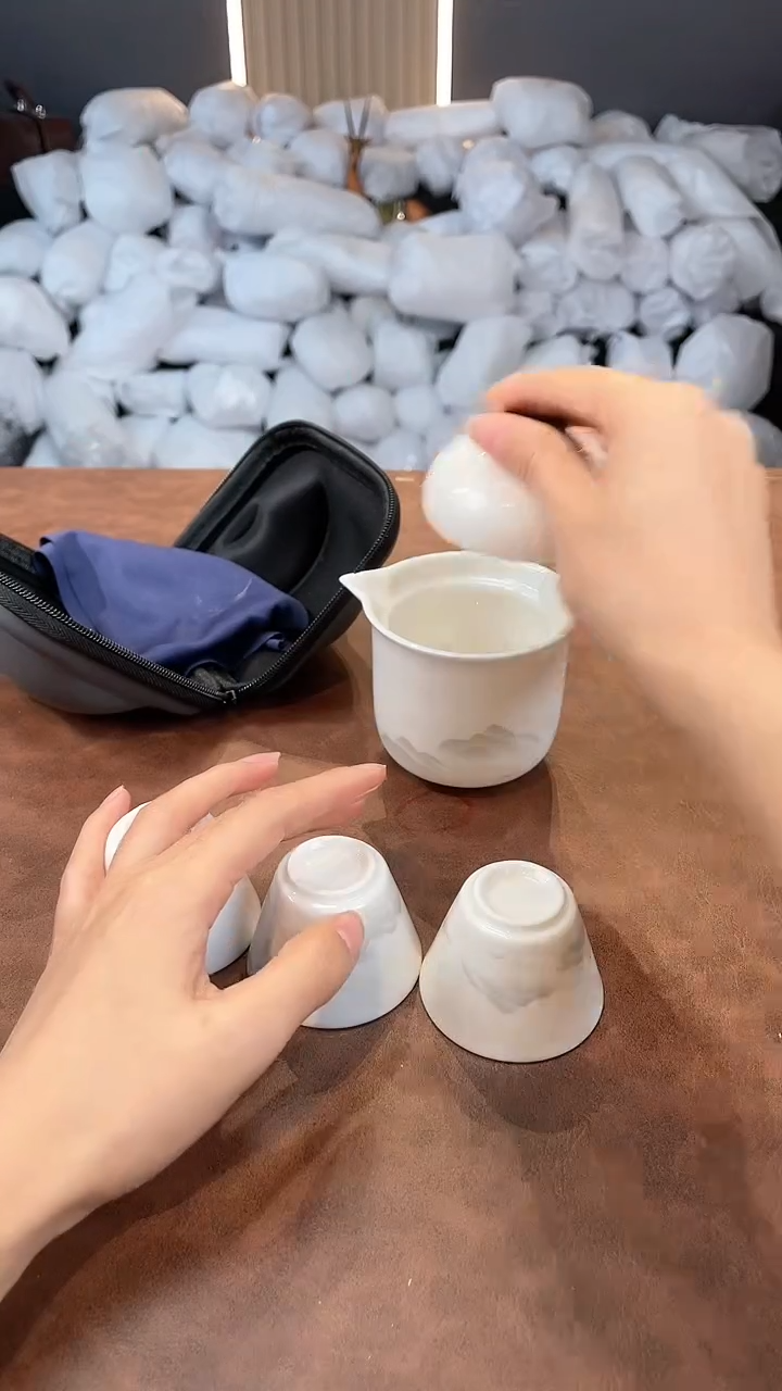 【闪购商品】亚鑫杯皿旅行茶具福利品远山ys375