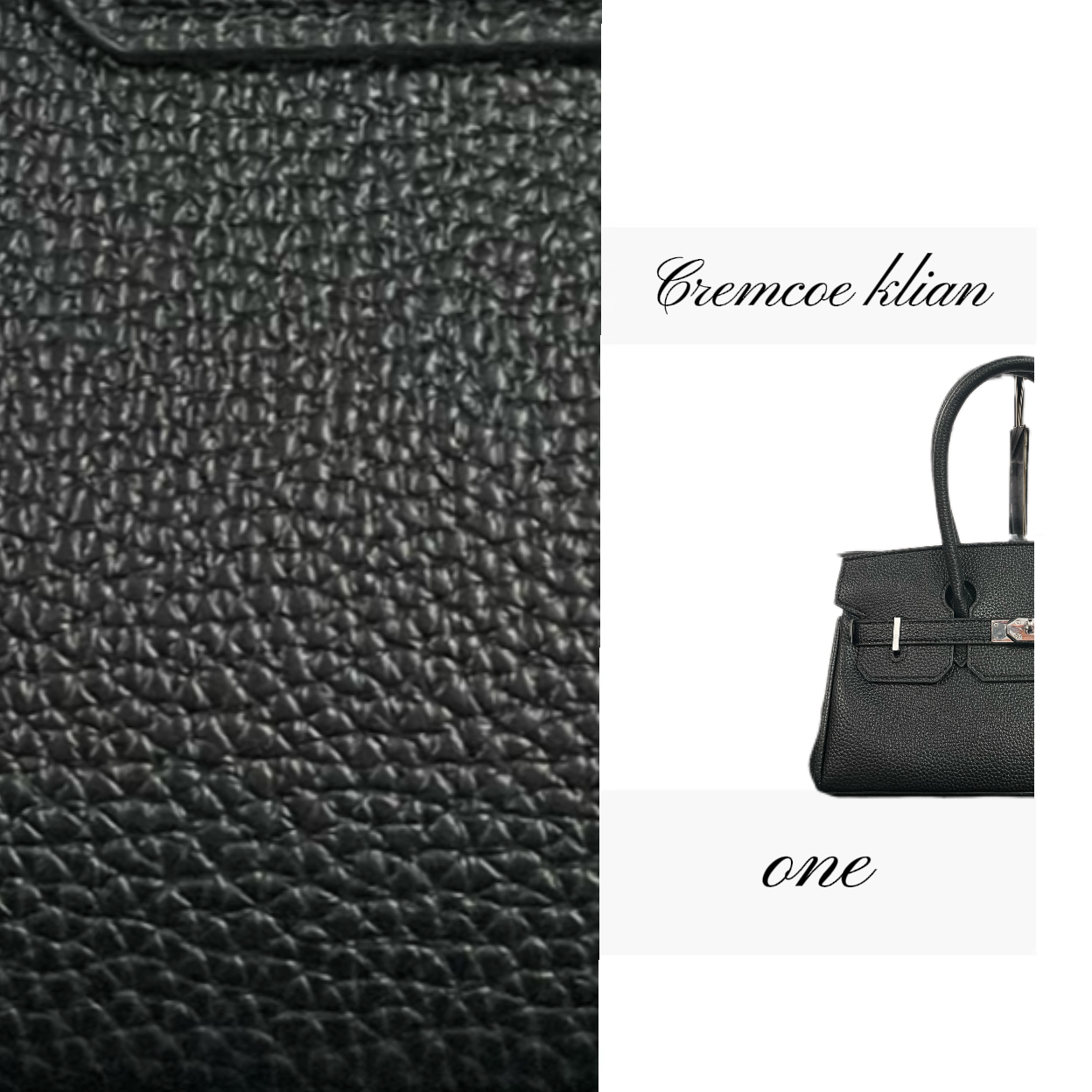 铂金荔枝2427黑色大号30*14*15cm纹气质时尚百搭女士大号单肩包