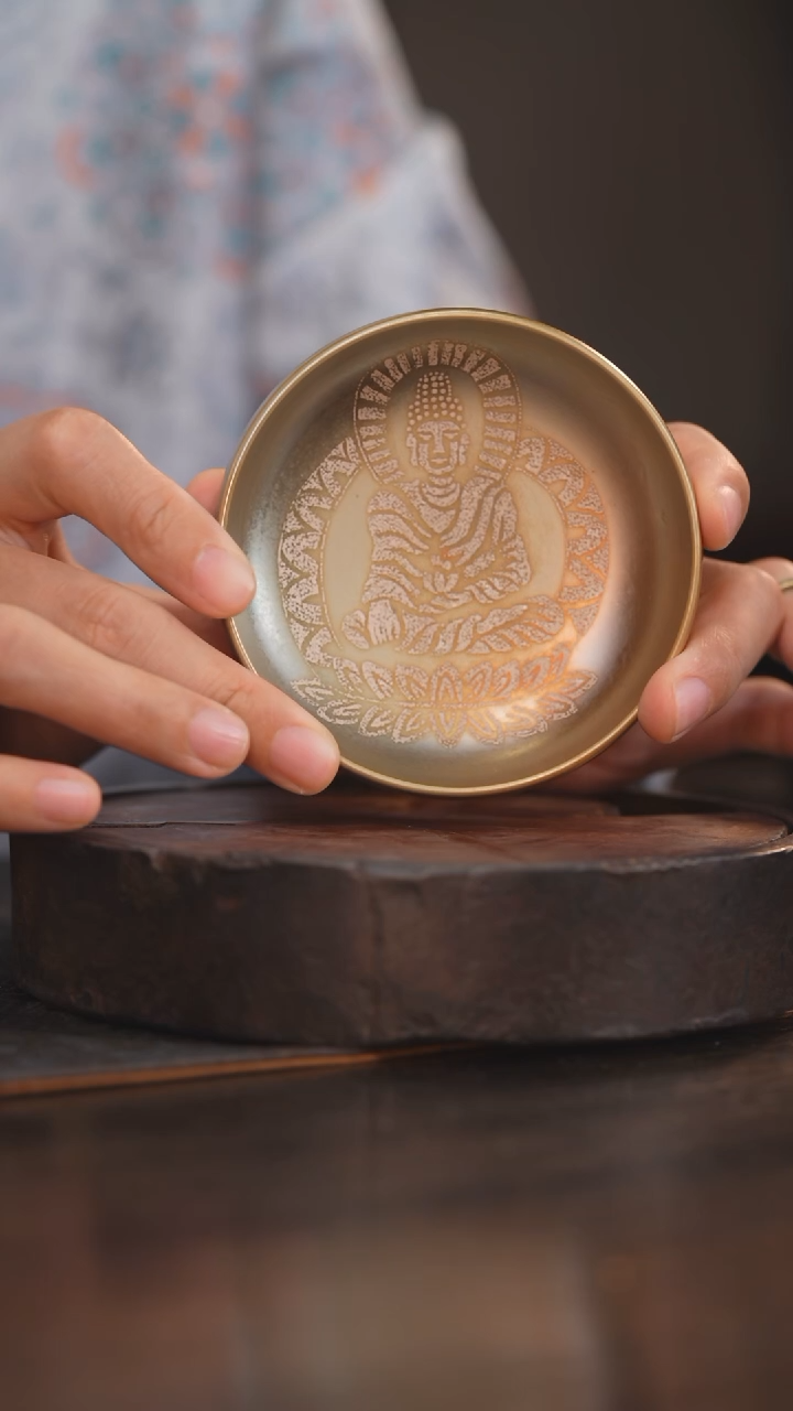 【闪购商品】杯96柴烧柴房陶瓷｜手绘普洱杯