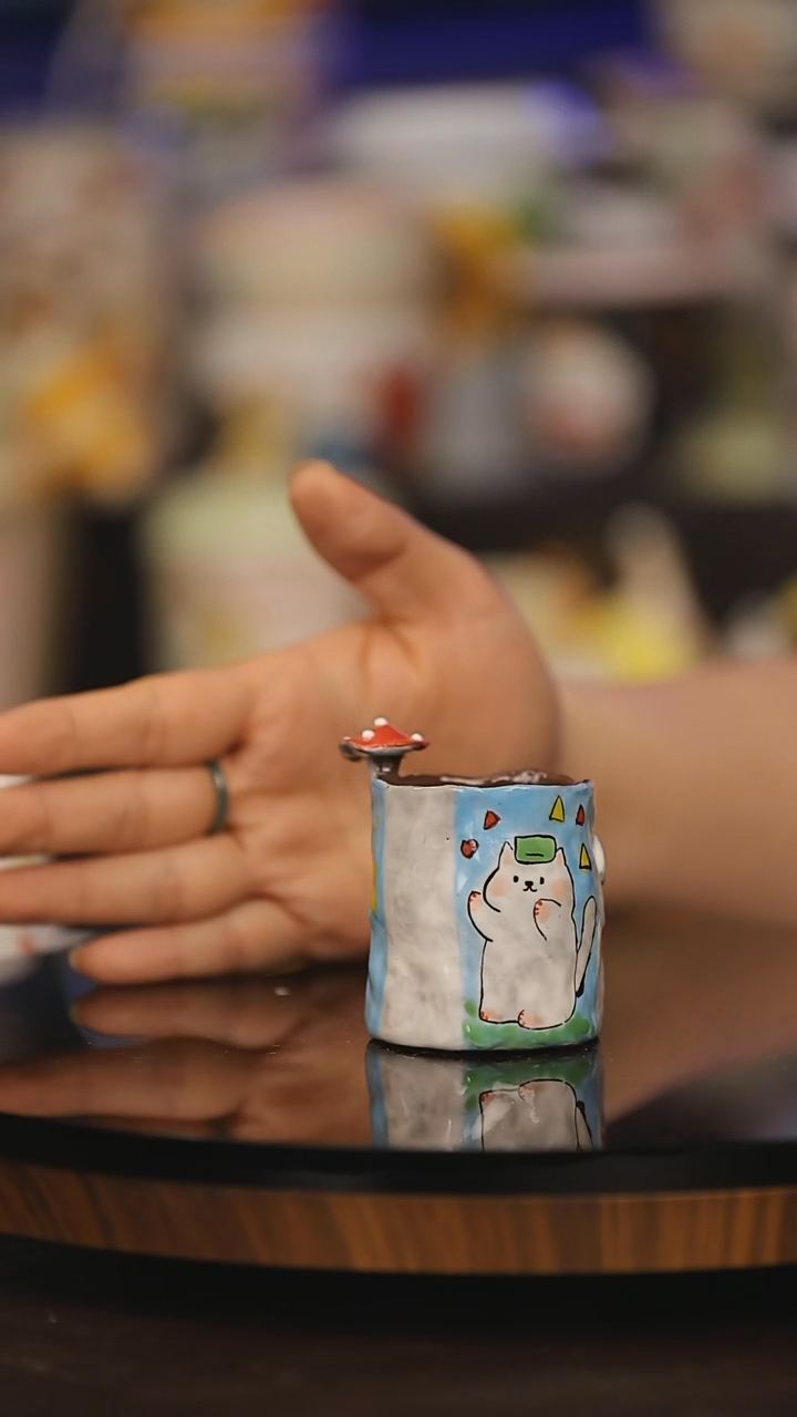 【闪购商品】摆件景德镇釉下彩绘设计师款式陶瓷