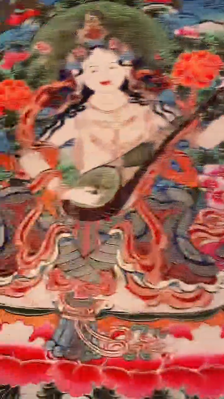 装裱画精美唐卡tk16005