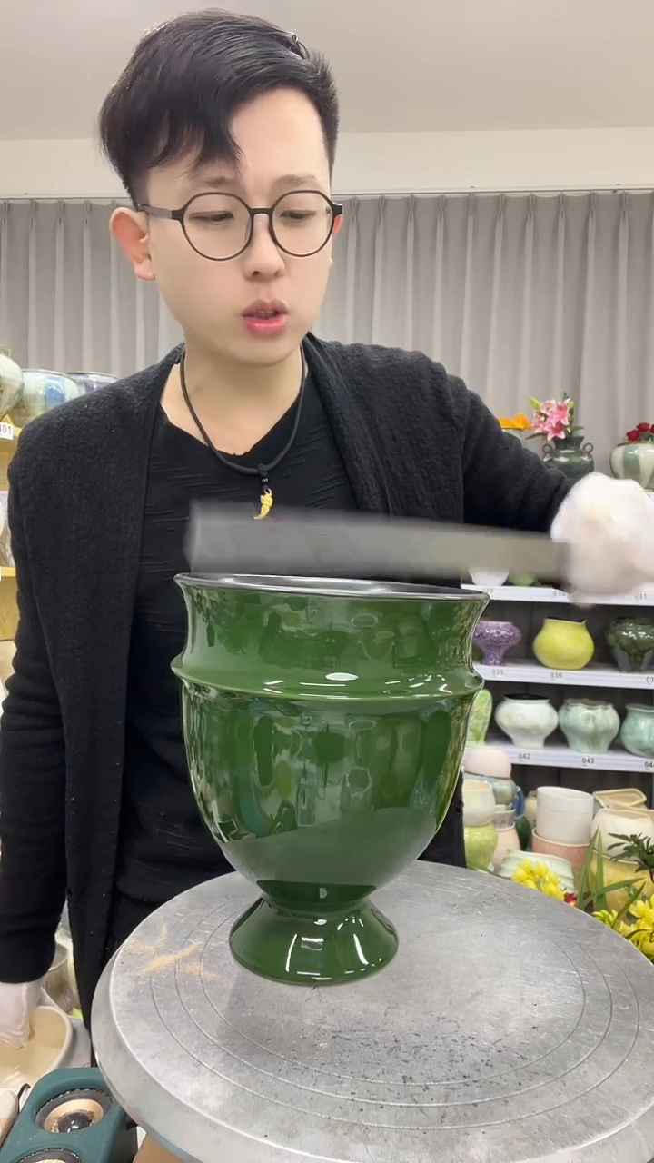 11.30陶瓷花盆直播链接高.  20    口15