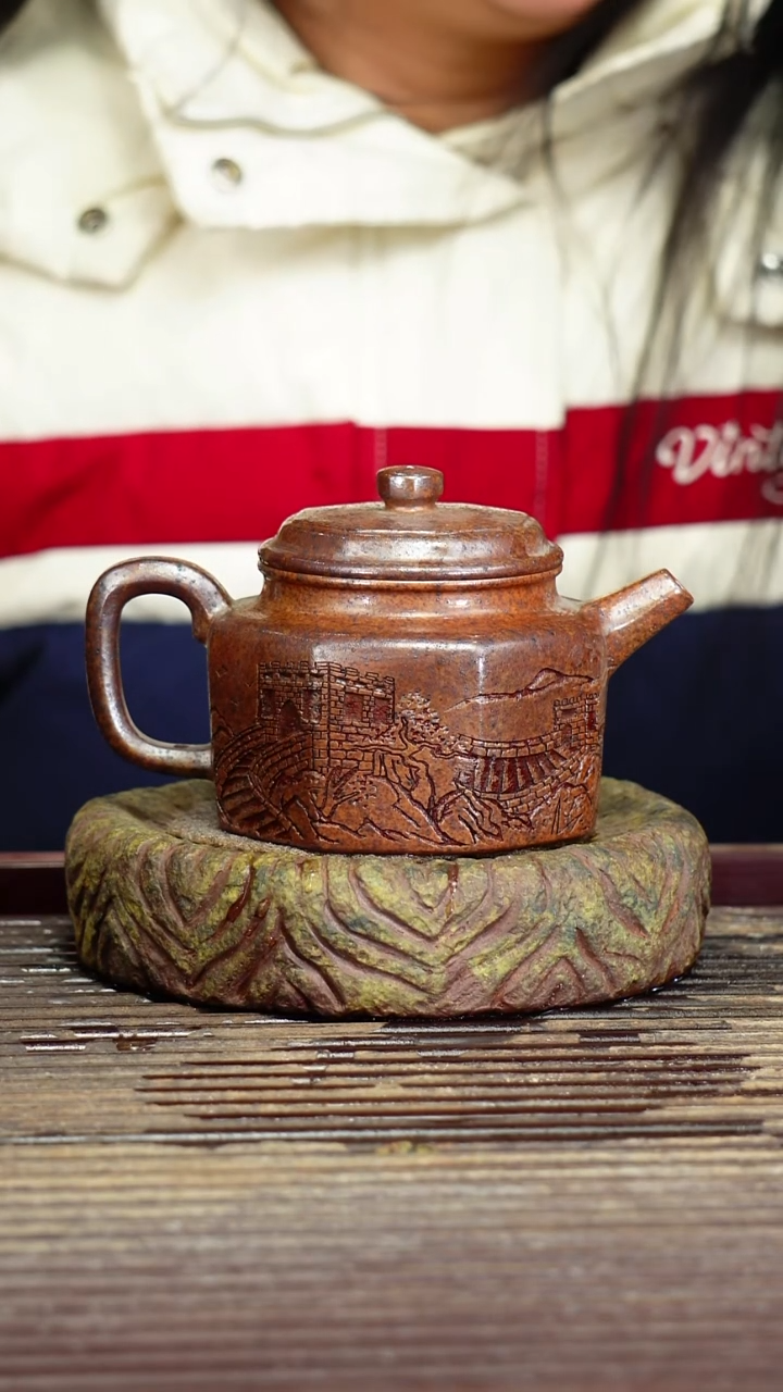 宜兴原矿紫砂壶茶壶250C